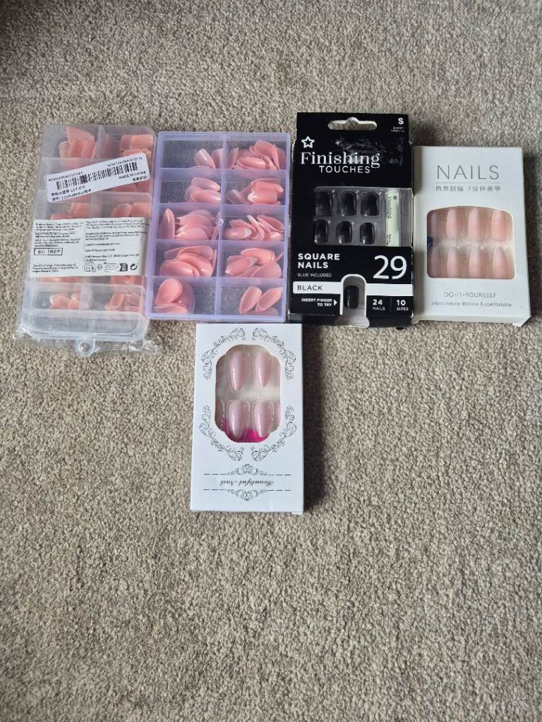 New False Nails Bundle - Various Colours and Styles