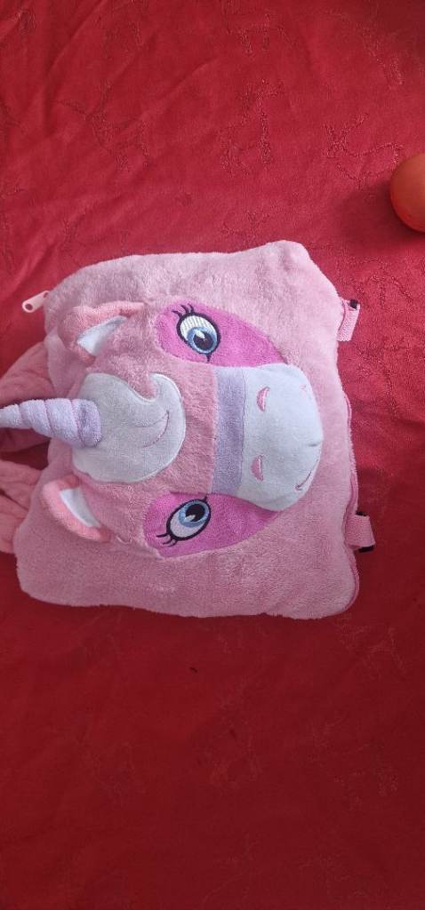 Blanket and pillow 