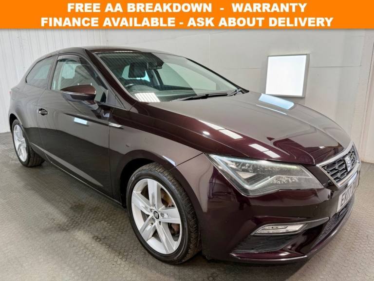 2017 17 SEAT LEON 1.4 ECOTSI FR TECHNOLOGY SPORT COUPE 3DR PETROL DSG EURO 6 (S/