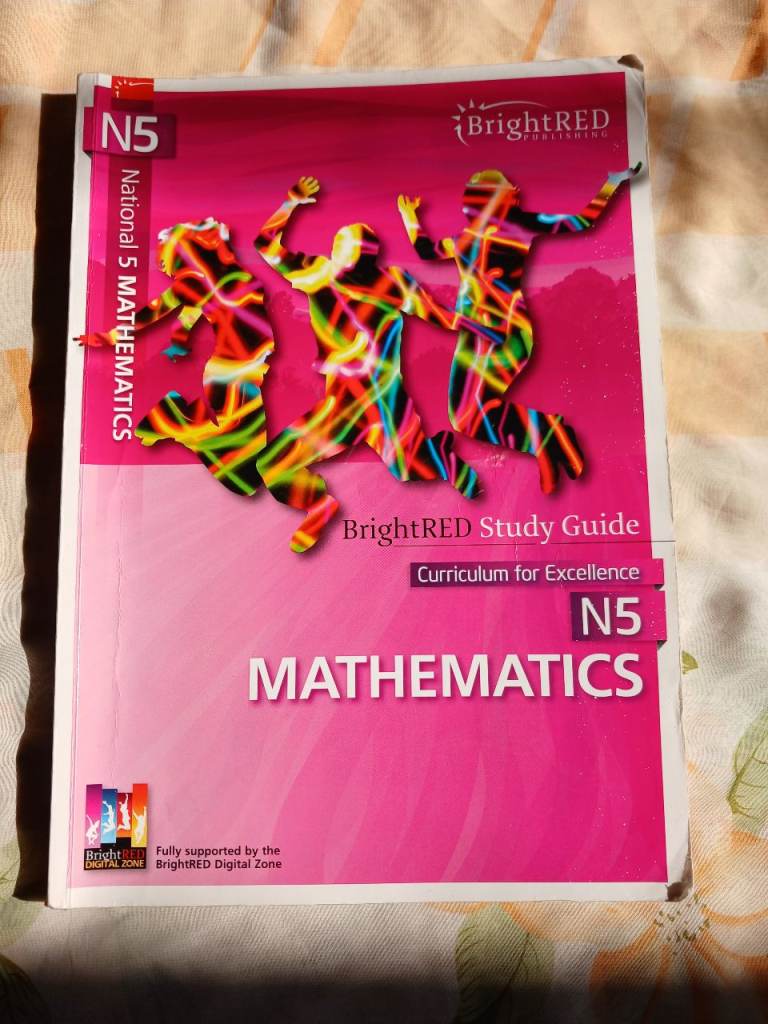BrightRED N5 Mathematics Study Guide - School book
