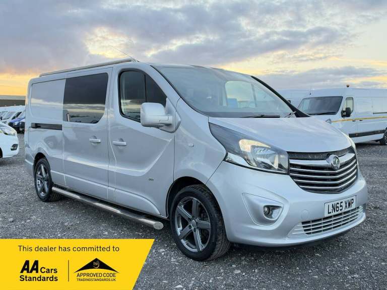 2015 Vauxhall Vivaro 2900 1.6CDTI BiTurbo 120PS eFLEX Sportive H1 D/Cab PANEL VAN DIESEL Manual
