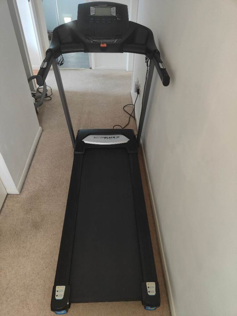 Roger Black Fitness Treadmill - Black, Good Condition