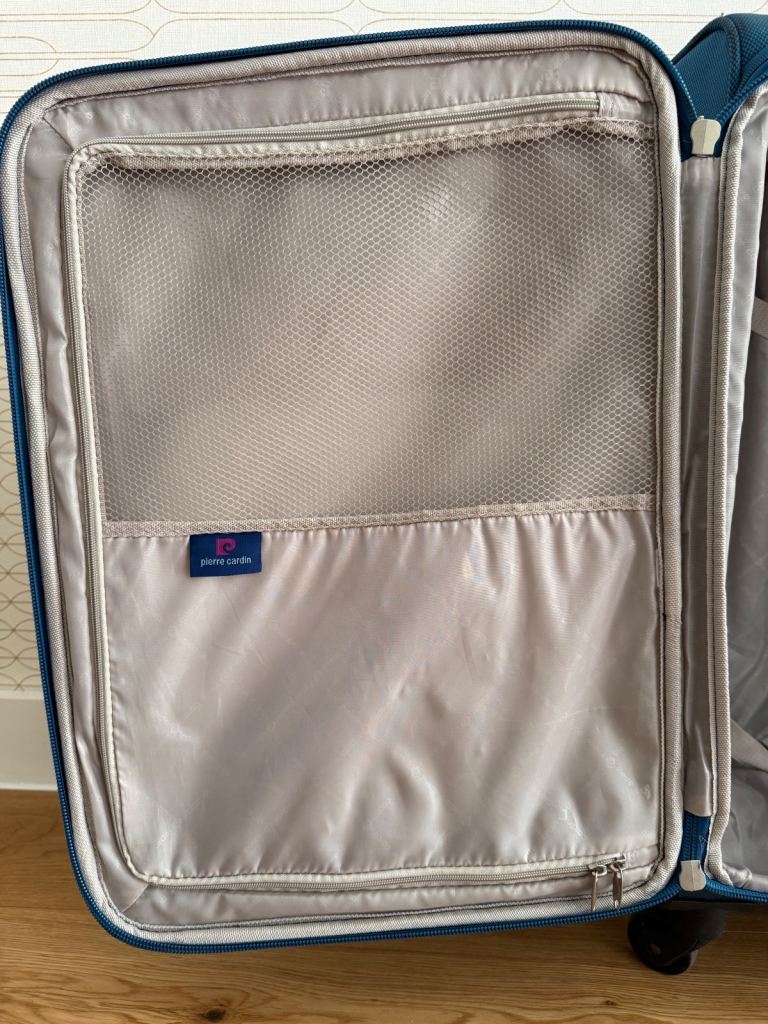 Pierre Cardin medium suitcase 