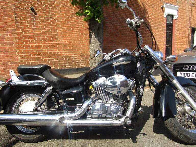 HONDA VT 750 SHADOW * LOW MILES 6,878 * BLACK AND CHROME * 