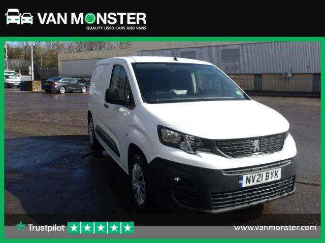 2021 Peugeot Partner 1000 1.5 Bluehdi 100 Professional Van Small Van Diesel Manual