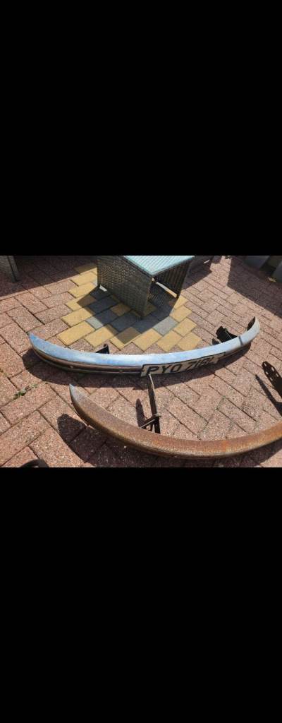 Vw beetle bumpers 