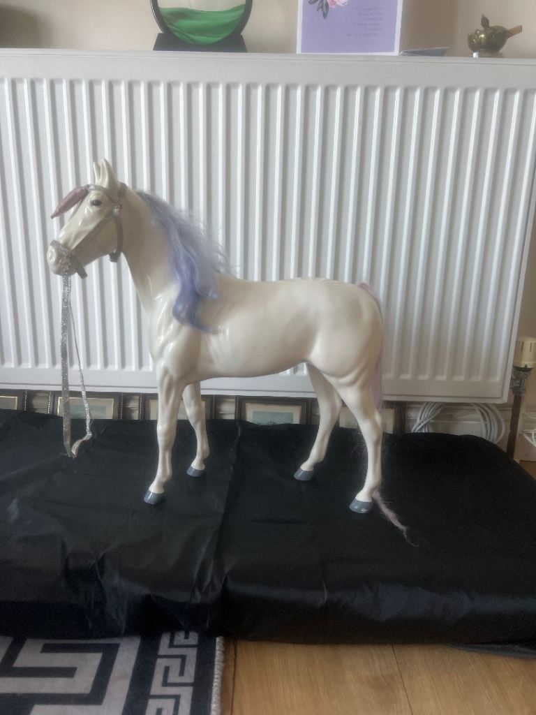 Our Generation Size Toy Unicorn with Bridle & Reins