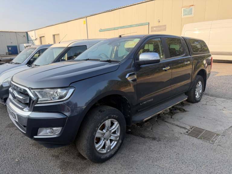 2018/68 FORD RANGER LIMITED DOUBLE CAB LOW MILES SPARES OR REPAIRS PRICE + VAT