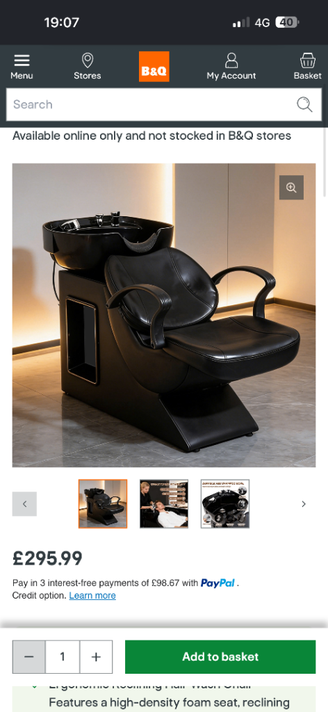 Black Hairdressing Backwash