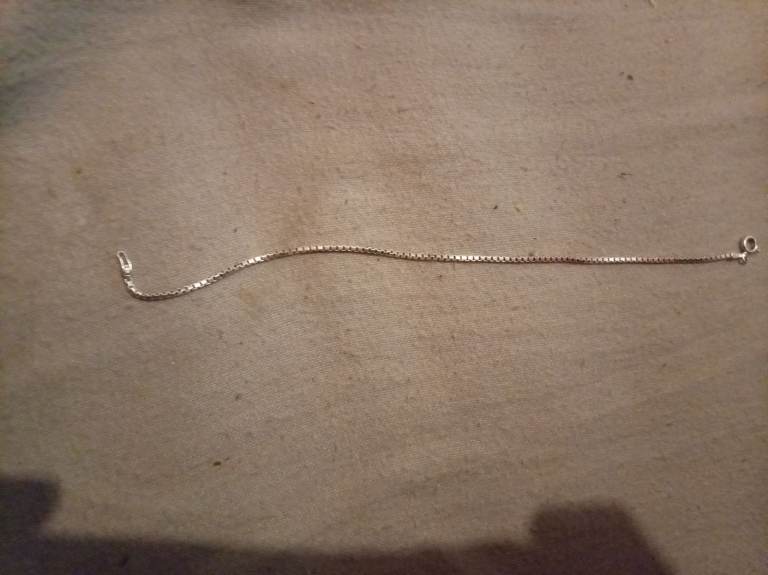 Silver bracelet 