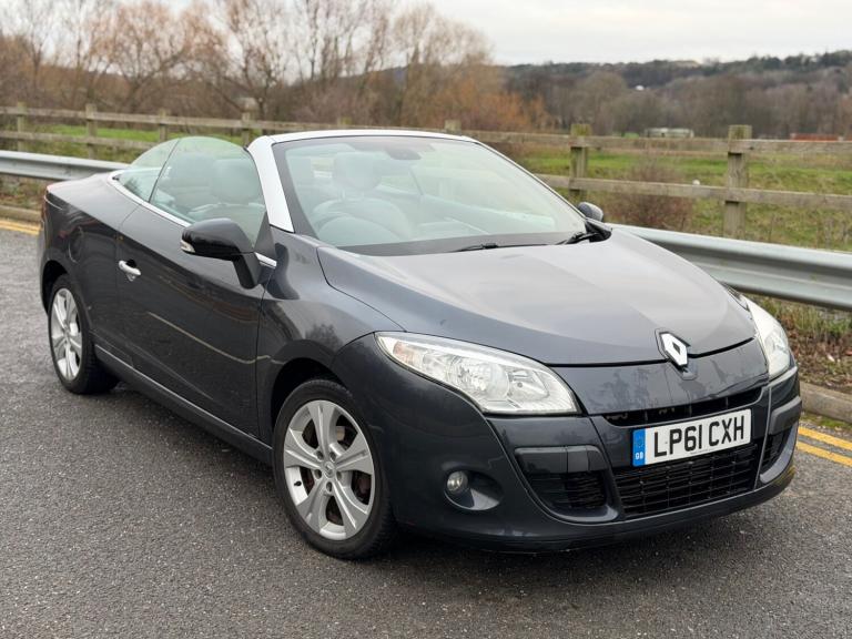 2012 RENAULT MEGANE 1.9 DCI 130 DYNAMIQUE TOMTOM CABRIOLET 12 MONTHS MOT