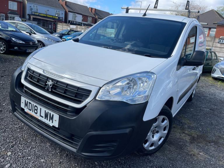 2018 Peugeot Partner 1.6 BlueHDi 854 Professional Panel Van 5dr Diesel Manual