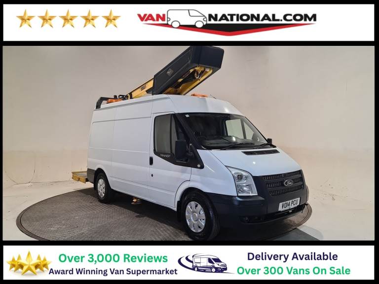 2014 Ford Transit 2.2 TDCI 350 L2 H2 FWD 123 BHP MWB CHERRY PICKER Cherry Picker Diesel Manual