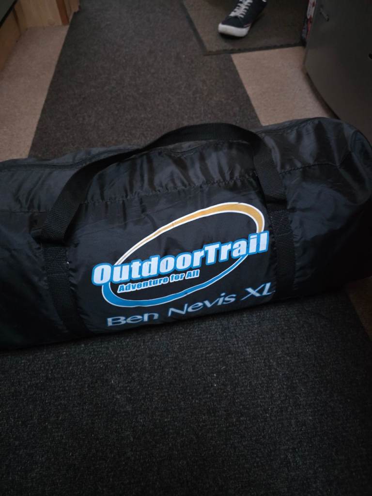 Caravan porch awning.