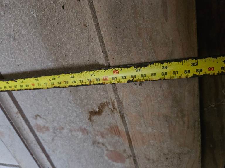 Reclaimed Pitch Pine 9 panel door