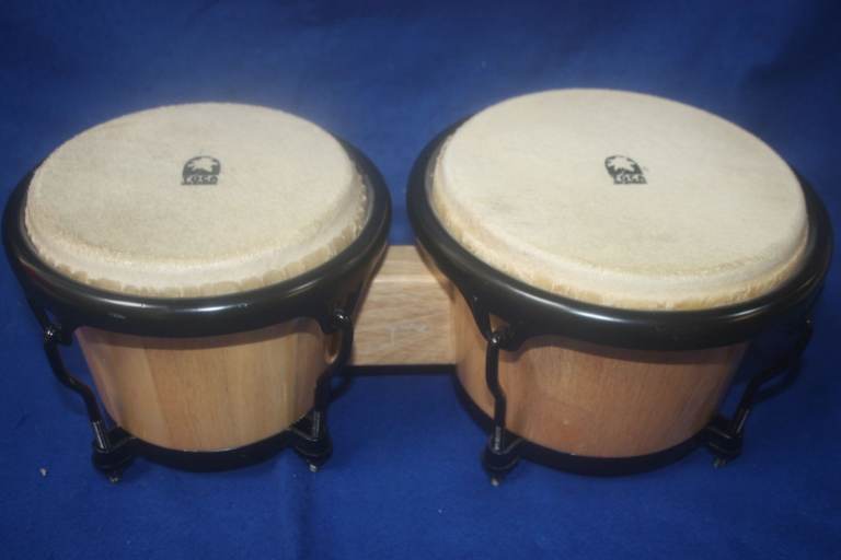 Toca Kayman Player's Series Natural Wood Bongos 7in + 8.1/2in ~ £65 ono