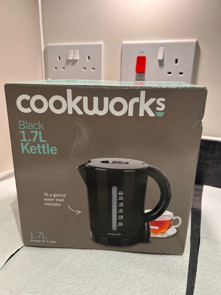 Cookworks kettle 1.7L