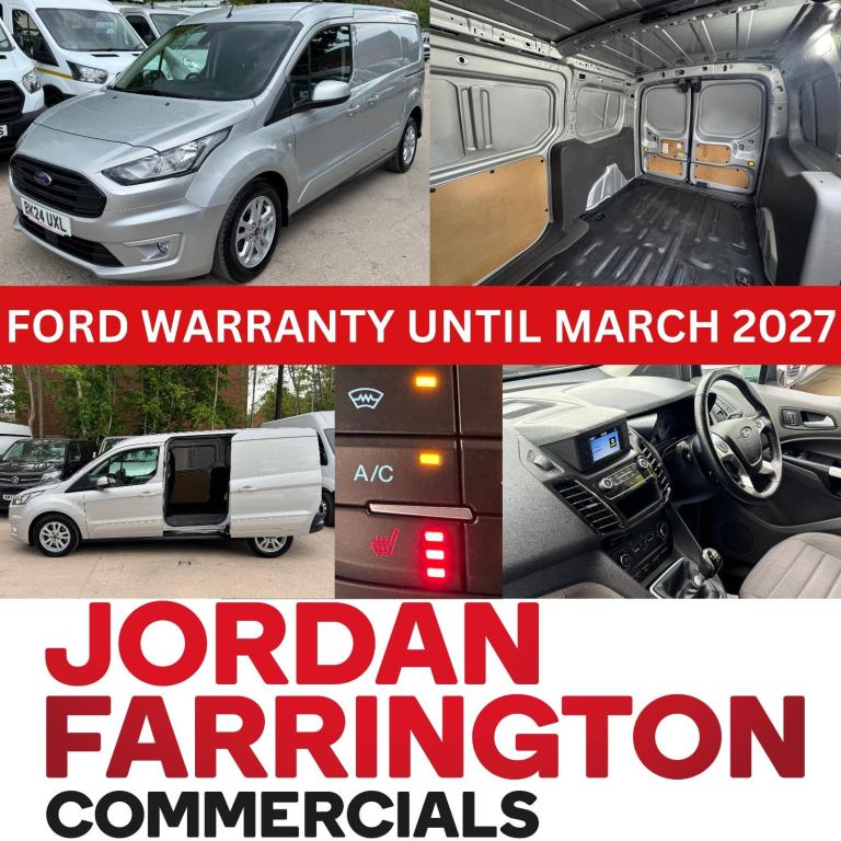 2024 FORD TRANSIT CONNECT 1.5 250 LIMITED LWB EURO 6 MASSIVE SPEC**HEATED SEATS