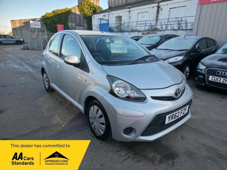 2012 Toyota AYGO 1.0 VVT-i Ice 5dr MMT HATCHBACK PETROL Automatic