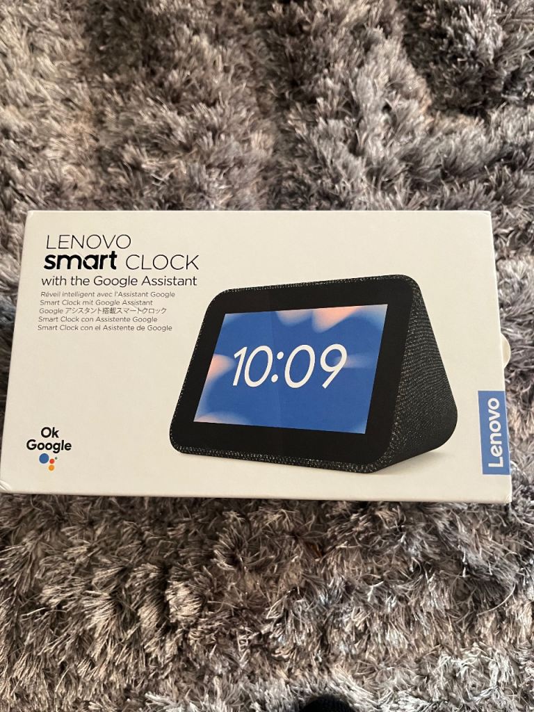 Lenovo Smart Clock with Google Assistant – As Good As New