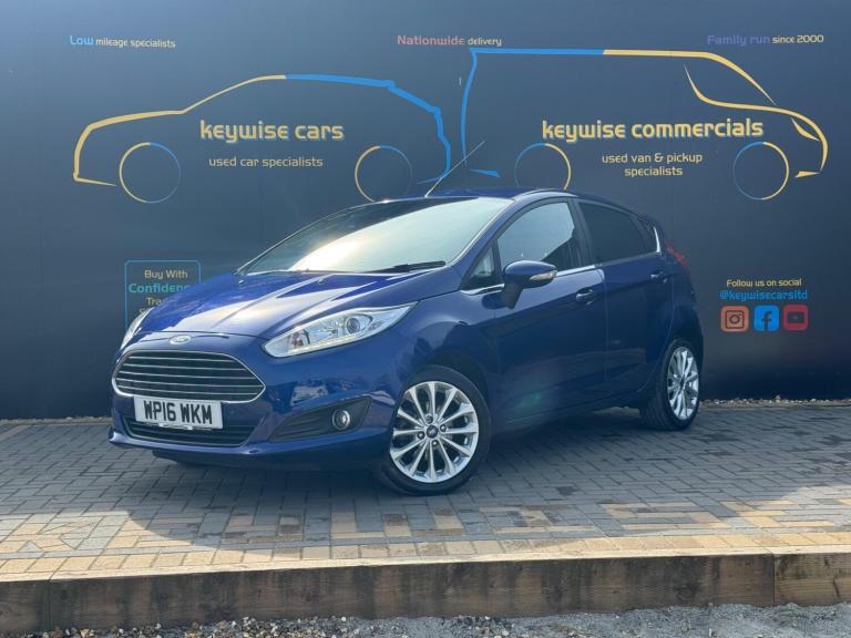 2016 Ford Fiesta 1.0T EcoBoost Titanium X Euro 6 (s/s) 5dr HATCHBACK Petrol Manual