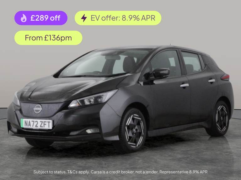 2022 Nissan Leaf 39kWh Acenta Hatchback 5dr Electric Auto (150 ps) - LANE DEPARTURE  - BLUET Hatc...