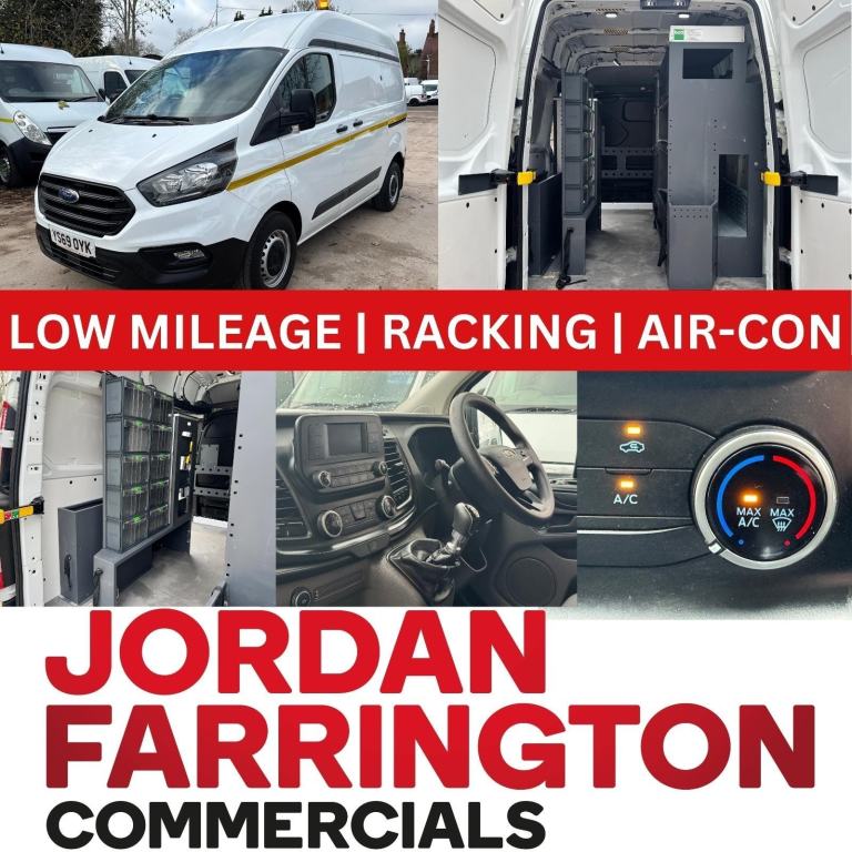 2020 69 reg FORD TRANSIT CUSTOM L1H2 UTILITY SPEC FITTERS VAN *LOW 26,000 MILES*