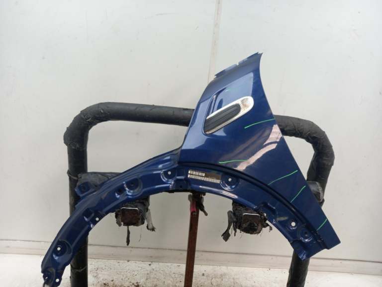 Mini (Bmw) Mini Left Front Wing N/S 2014-2024 Deep Blue Metallic (B69) 5 Door Ha