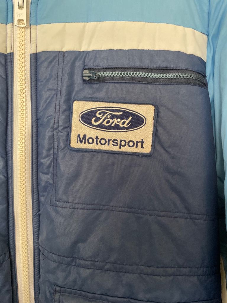 Vintage Ford Motorsport Jacket - Blue, Good Condition