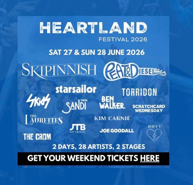2 HEARTLAND Festival 2026 Pitlochry Tickets