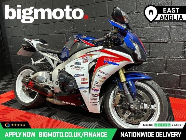 2012 12 HONDA CBR1000RR FIREBLADE FINANCE SPECIALISTS APPLY NOW