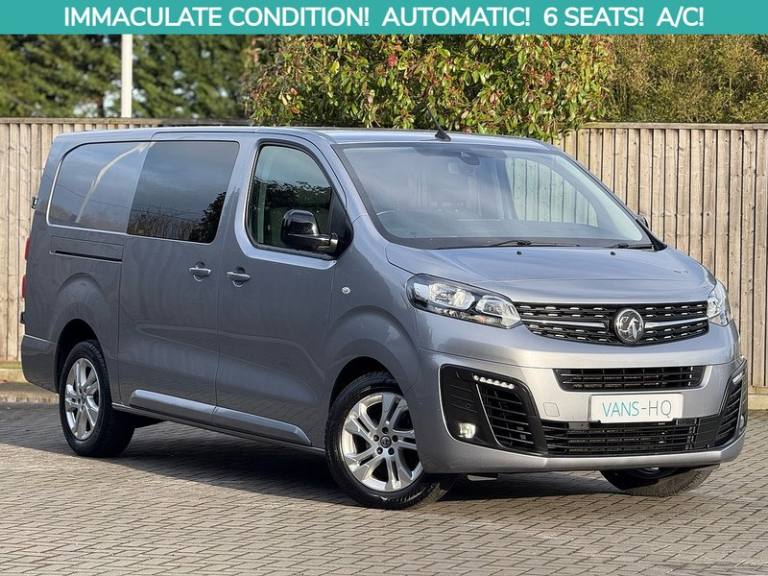 2022 Vauxhall Vivaro Turbo D 3100 Elite Combi Van Diesel Automatic