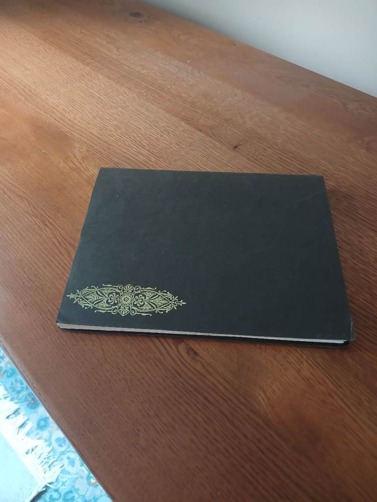 Vintage Photo Album with Local Town Prints