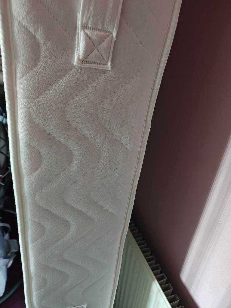 King size extra firm mattress as new 