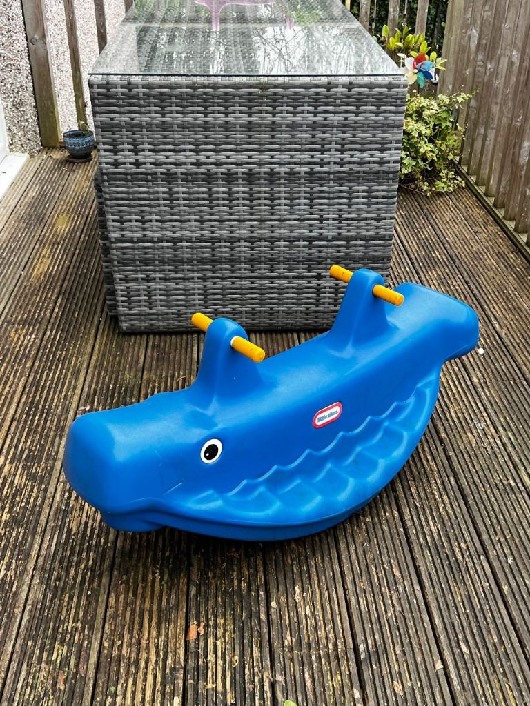 Little tikes whale seesaw 