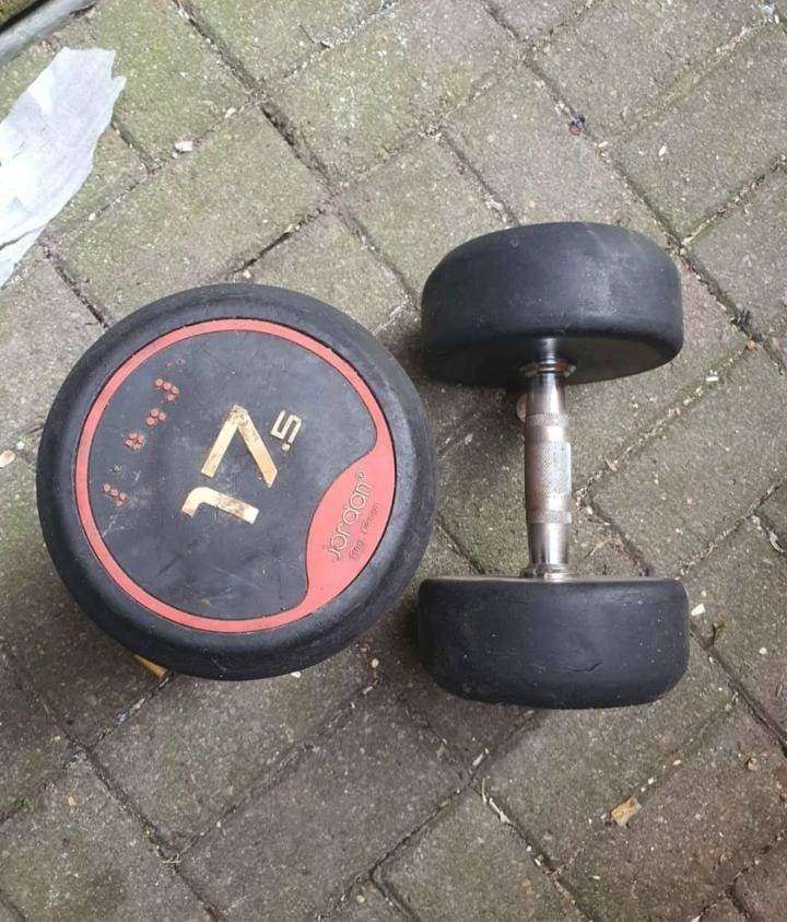 Jordan 17.5kg Dumbbell Set – Used Condition