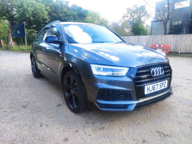 2017 Audi Q3 TDI S Line Quattro Auto Black Edition