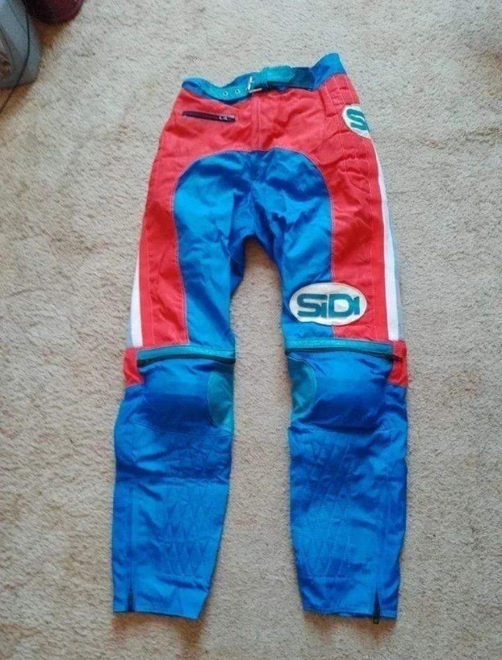 vintage Sidi Motocross trousers size XS 26-28 waist excellent condition 