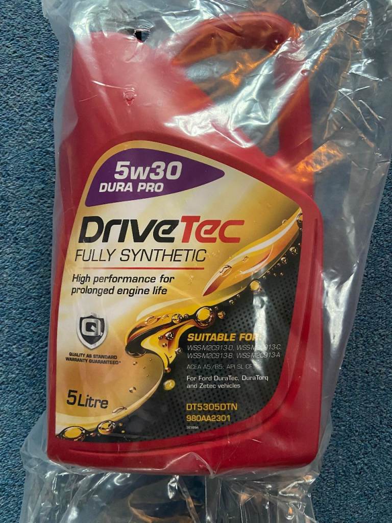 Drivetec 5w30 Fully Synthetic High Performance Oil Dura-Pro - 5 ltr