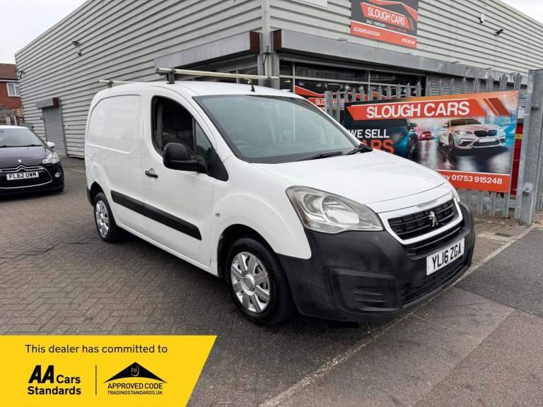 2016 Peugeot Partner 850 S 1.6 BlueHDi 100 Van PANEL VAN Diesel Manual