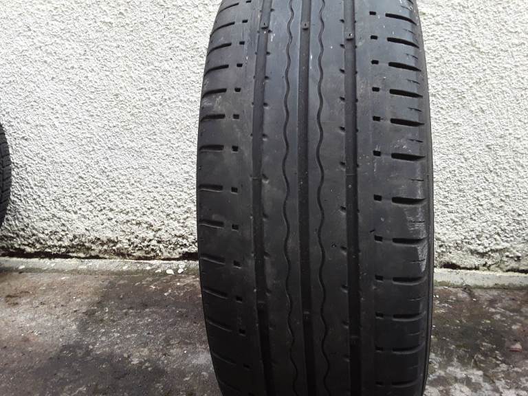 15 inch RADIAL TYRE on STEEL RIM 