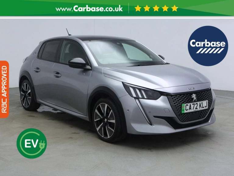 2022 Peugeot E-208 50kWh GT Hatchback 5dr Electric Auto (11kW Charger) (136 ps) Hatchback ELECTRI...
