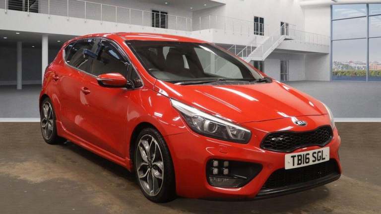 2016 Kia Ceed 1.6 T-GDi GT Euro 6 5dr HATCHBACK Petrol Manual
