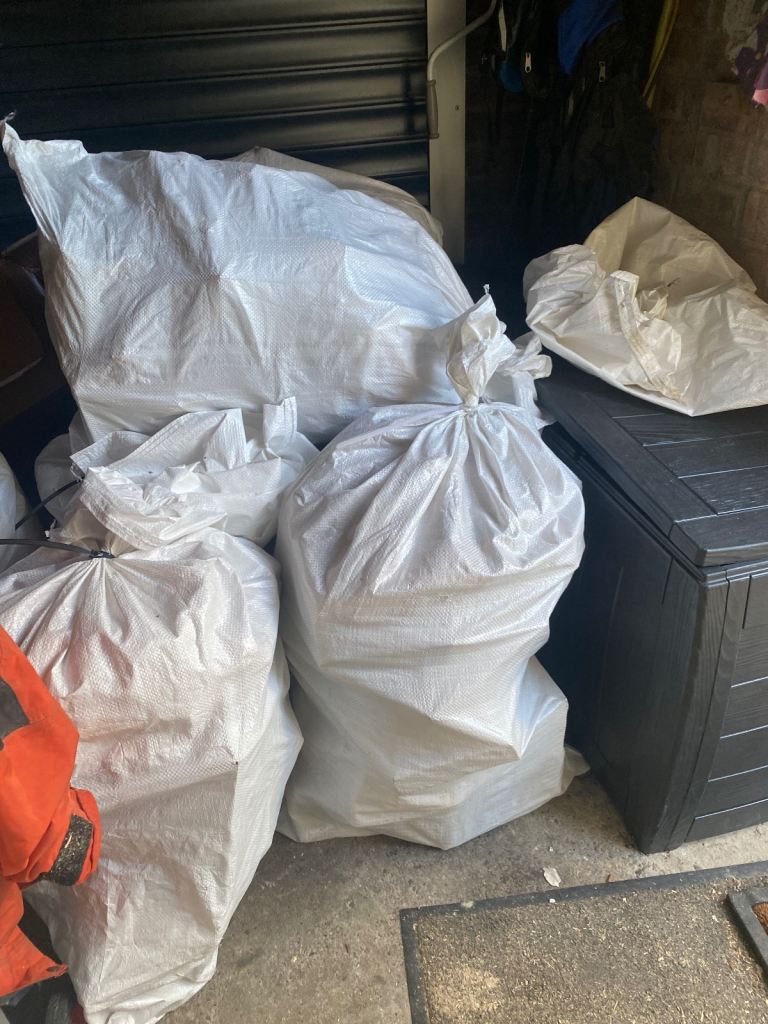 Wood burning logs. Stove - fire pit - barbecue 