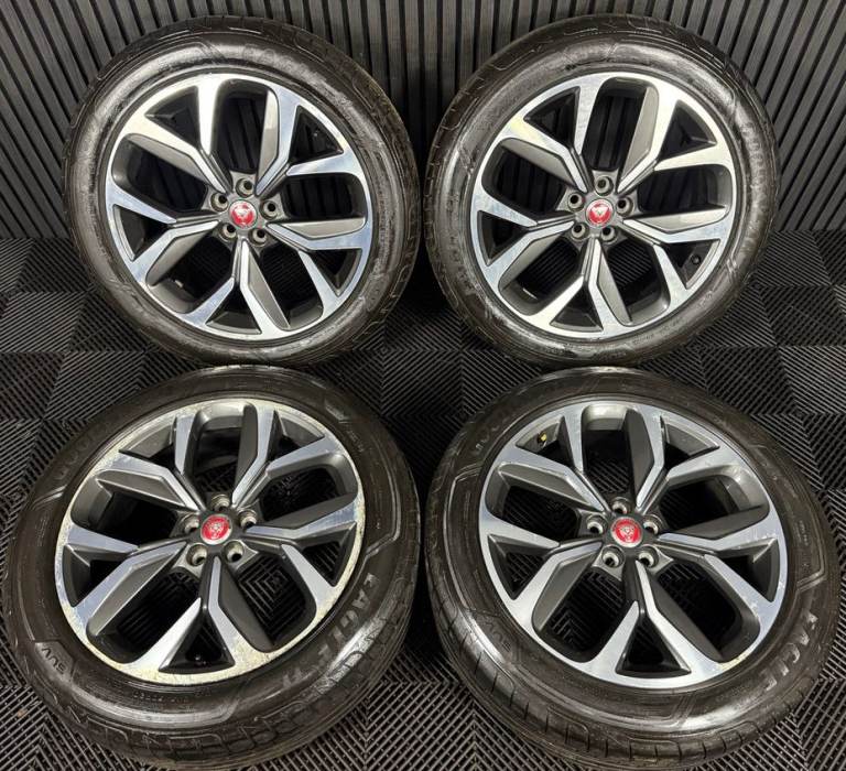 20'' GENUINE JAGUAR I PACE I-PACE 5068 Y SPOKE ALLOY WHEELS TYRES