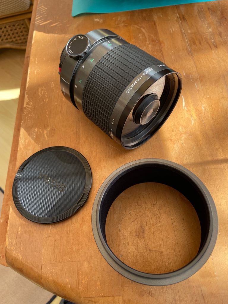 Sigma 600mm f8 Mirror Lens