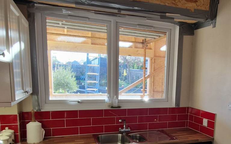 Used uPVC double glazed window for sale