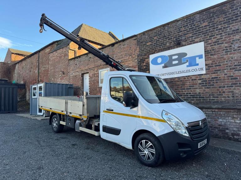 2018 Vauxhall Movano 2.3 Movano L3H1 R3500 CDTi Bi-T Chassis Cab Diesel Manual