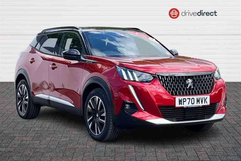2021 Peugeot 2008 1.2 PureTech 130 GT Line 5dr HATCHBACK PETROL Manual