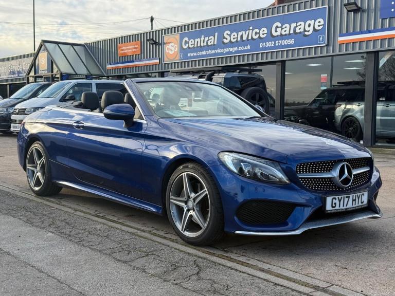  Mercedes-Benz C Class 2.1 C220d AMG Line (Premium Plus) Cabriolet G-Tronic+ Euro 6 (s/s) 2dr Die...